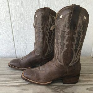 Idyllwind Bandit Womens Brown Leather Performance Western Boots 8.5 B BIWFA20P9